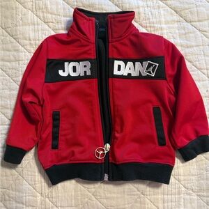 Jordan Infant Jacket in Red and Black